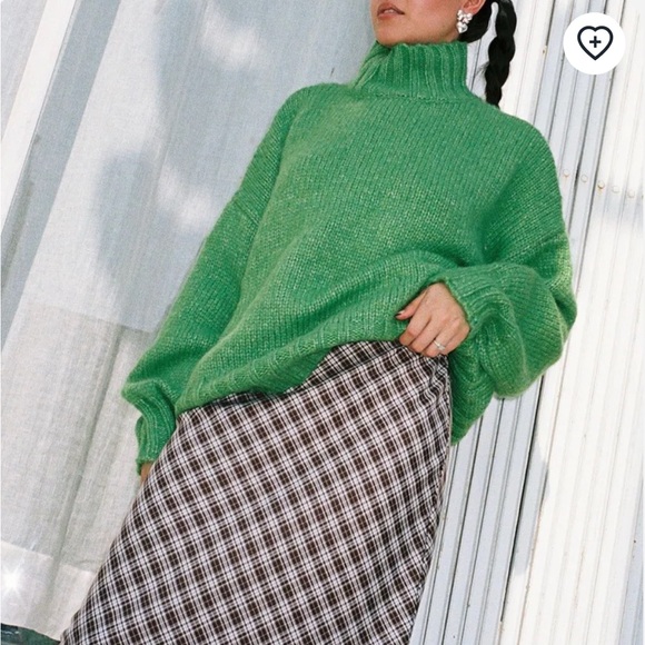 Lisa Says Gah Cece Turtleneck - Fern - Picture 4 of 4